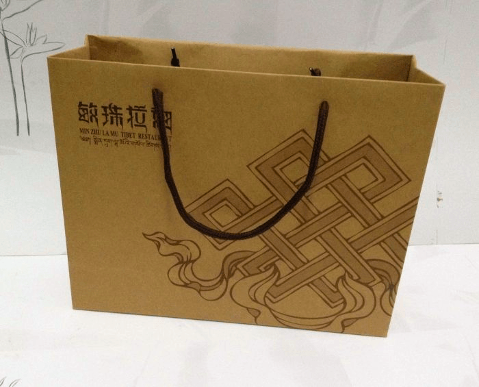雙豐彩?。狐S牛皮紙手提袋